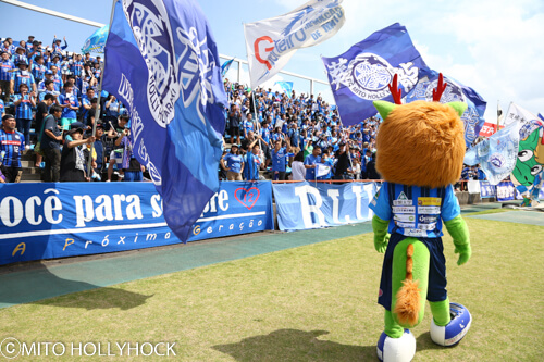 【広報】水戸ホーリーホック応援のぼりが完成しました！